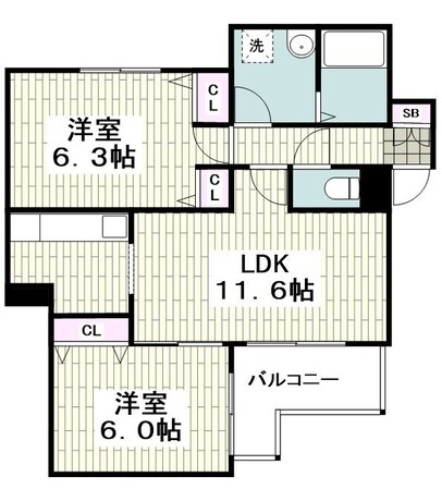 REIN　HEITの物件間取画像